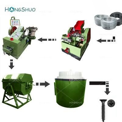 High-Speed Automatic Tapping Screw Making Cold Heading Machine Thread Rolling Machine