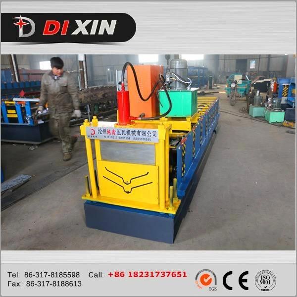 Ce Proved Aluminium Ridge Cap Cold Roll Forming Machine Sheet Metal Machine