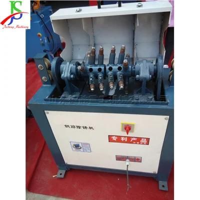 Rebar Steel Pipe Grinding Polishing Equipment Electric Removal Rust Machine