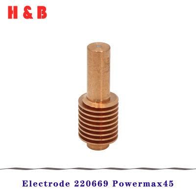 Electrode 220669 for Powermax 45 Plasma Cutting Torch Consumables 45A
