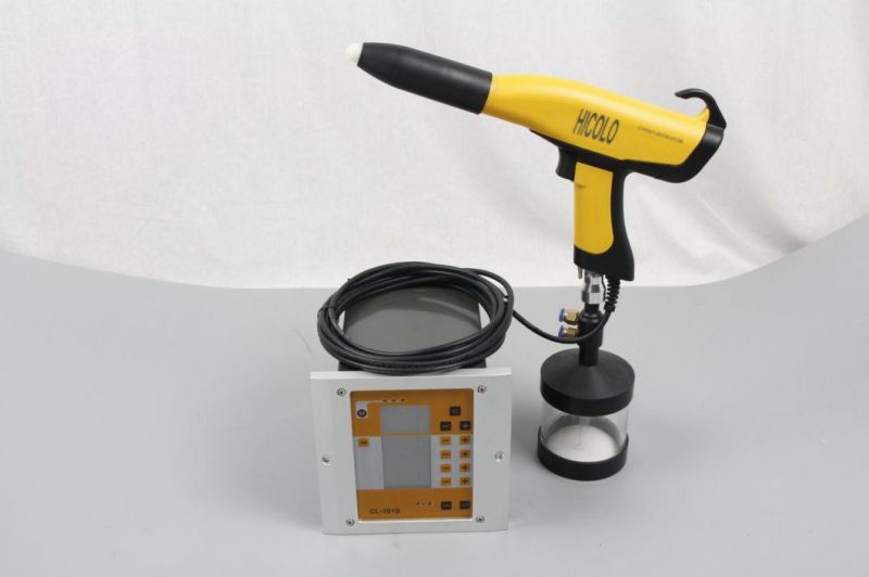 Portable Powder Coating Spray Machine for Rim Wheel