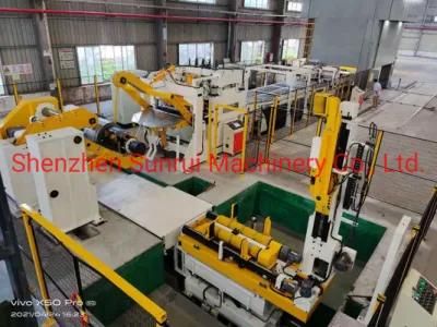 Full Function Coil Press Blanking Line for Presses Automotive Industry Coil Line