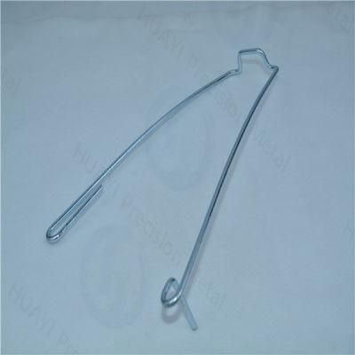 Custom Manufacturers Silver Galvanized Hanging V Shape Stainless Steel Metal Wire V Hook