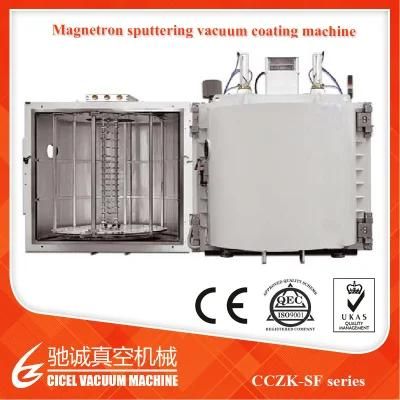 Chrome Plating Plastic Magnetron Sputtering Machine, Plastic Chroming Sputtering PVD Vacuum Coating Machine