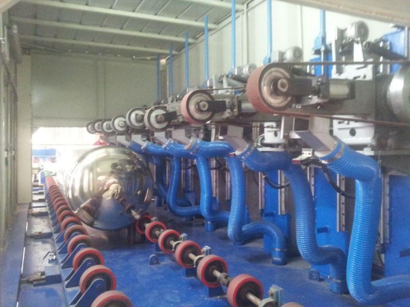OEM Provided LNG Air Tank Polishing and Buffing Machine with CNC Controlled for Hot Sale