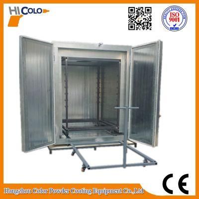 Epoxy Powder Coating Curing Electric Oven with Trolley