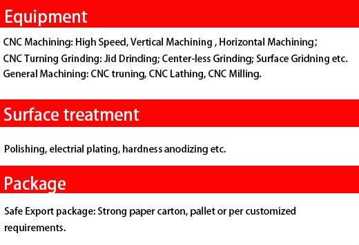 ISO9001 Certificated High Precision Stainless Steel Parts of Pin Shafts