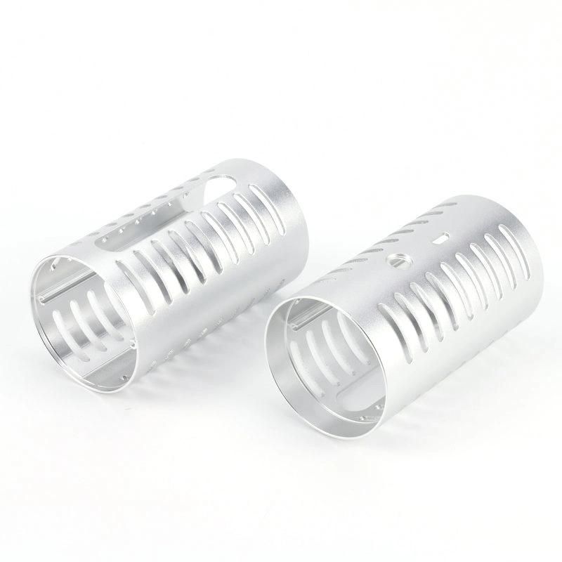 CNC Machined Colourful Anodized Aluminum Flashlight Cover Housing