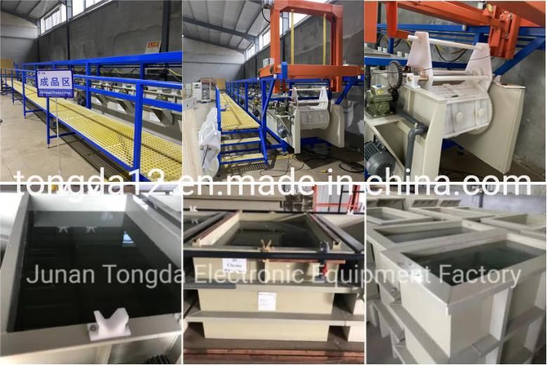 Tongda11 Semi-Automatic Plating Machine Barrel Zinc Electroplating Line Electroplating Equipment