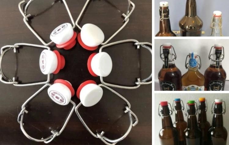 Beer Wine Bottle Flip Swing Top Stopper Making Machine