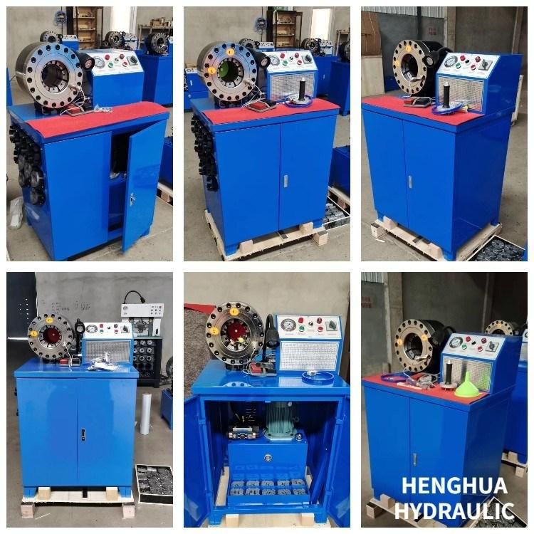 Cheap Price Hot Sale 1/8-2′ ′ 220V Single Phase Steel Pipe Hydraulic Hose Crimping Machine