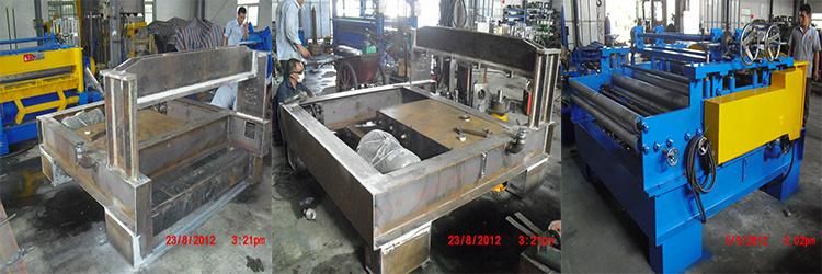 Xhh Metal Sheet Straightening Machine with Slitting and Cutting Device