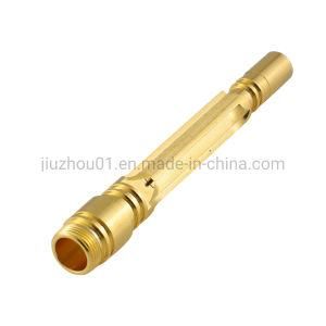 Customized CNC Machining Turning Part with Gold Plating Coating