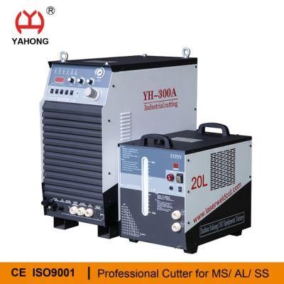 300AMP Hf Plasma Cutter with Chiller and Torch Cable Cut 30mm Plate
