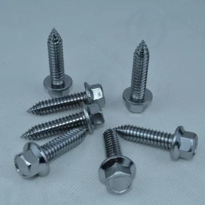 Stainless Steel Screw Customized Galvanised Metal Hexagon Self Drilling Screw
