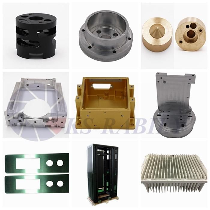 3-4 Axis Precision Parts CNC Machining with Custom Material and Surface Treatment