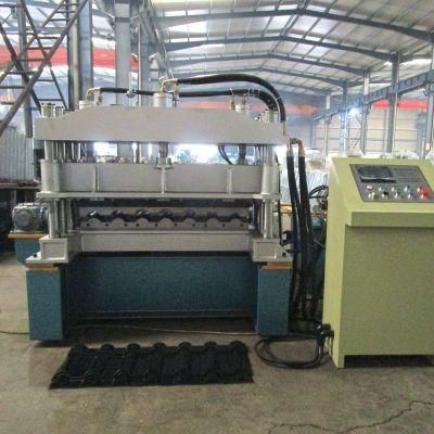 1200mm Width Cold Aluminium Room Panel Glazed Tile Sheet Rolling Forming Machine