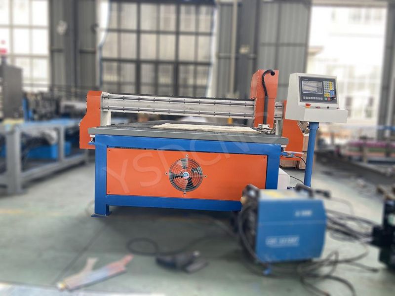 Ca-6000 Mild Steel Round Square Pipe Plasma Cutting Machine Max 6000mm Length Plasma Tube Cutter for Sale