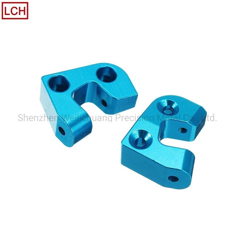 6061 Blue Anodized Aluminum Precision CNC Part