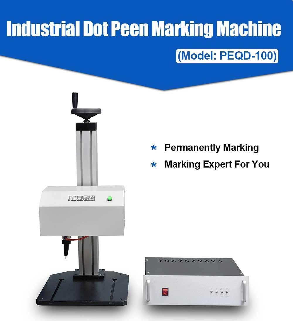 DOT Peen Marking Machine Tools for Metal