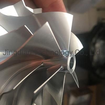 CNC Machining Turbocharger Compressor Wheel