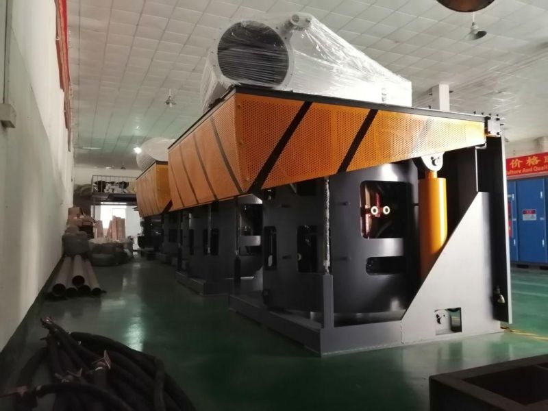 Energy Saving Steel Shell Electric Induction Melting Furnace for Smelting Aluminum/Brass/Bronze/Copper/Iron/Steel
