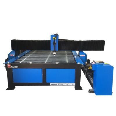 1530 China Jinan Metal Sheet and Tube CNC Table Plasma Cutting Machine Price with Pipe