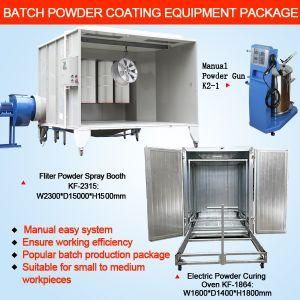 Manual Batch Powder Coating Equipment Package