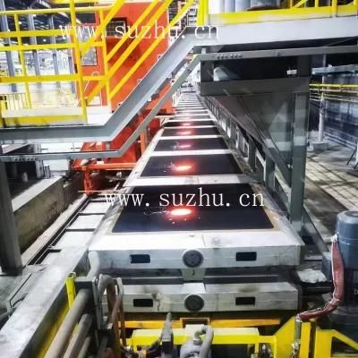 Suzhu Automatic Pouring Machine, Pouring