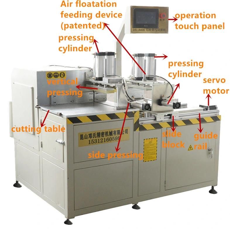 Factory Price CNC Precision Aluminum Profile Cutting Machine Supplier From China