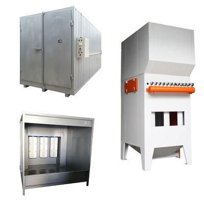 Manual Spray Paint Equipment with Curing Oven for Baking Powder Coating &amp; Secondary Recovery Machine