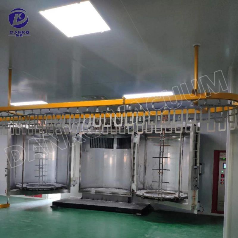 Metallization Evaporation Vacuum Coating Line for Plastic Imitation Jewelry