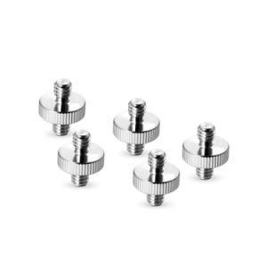 Double Head Converter Screw Pack 1/4&quot;-20 to 1/4&quot;-20 Screw &amp; 1/4&quot;-20 to 3/8&quot;-20 Threaded Screw Adapter