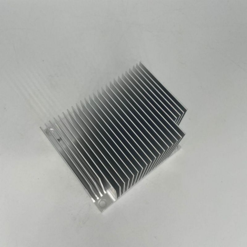 40*35*40 Skived Fin Aluminum Extrusion Radiator Heat Sink Aluminum Profile