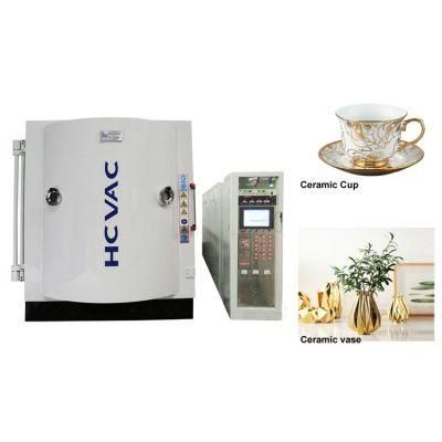 Hcvac Ceramic Tiles/Tableware Gold PVD Vacuum Coating Machine