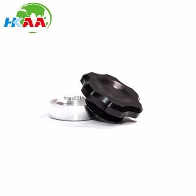 Anodized Black Billet Reservoir Cap &amp; Bung
