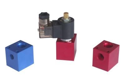 Oxidation Aluminum Valve Block Solenoid Valve Block