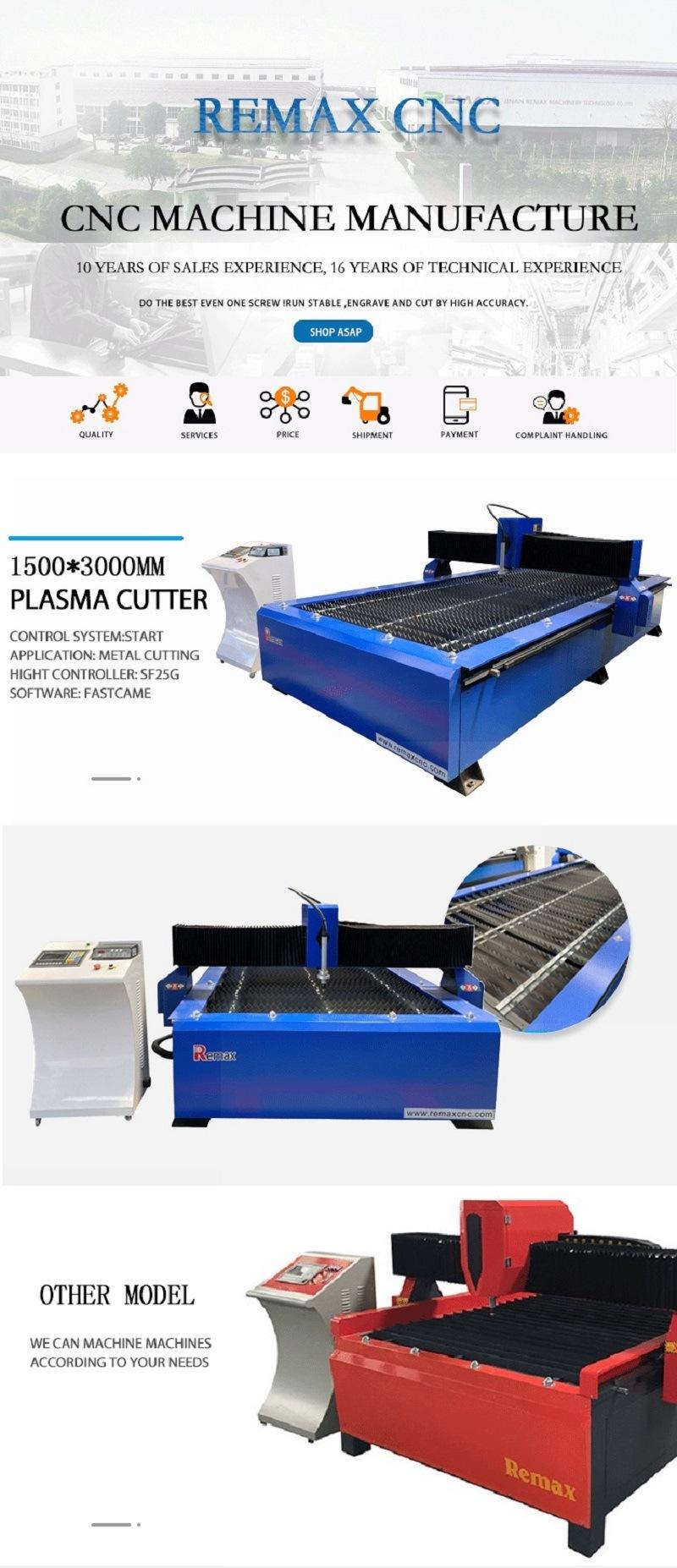 CNC Plasma Cut Machine Metal Sheet Plasma Cutting Machine with Attachment Axis Plasma Cutter Plasma CNC Machine