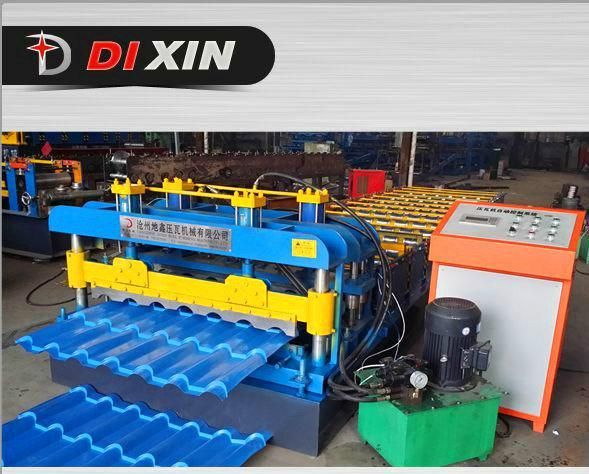 Color Steel Roof Sheet Roll Forming Machine with Perfect Surface