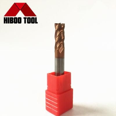 Wearable Carbide Square Milling Tisin Coating CNC Machine Cutting Tool