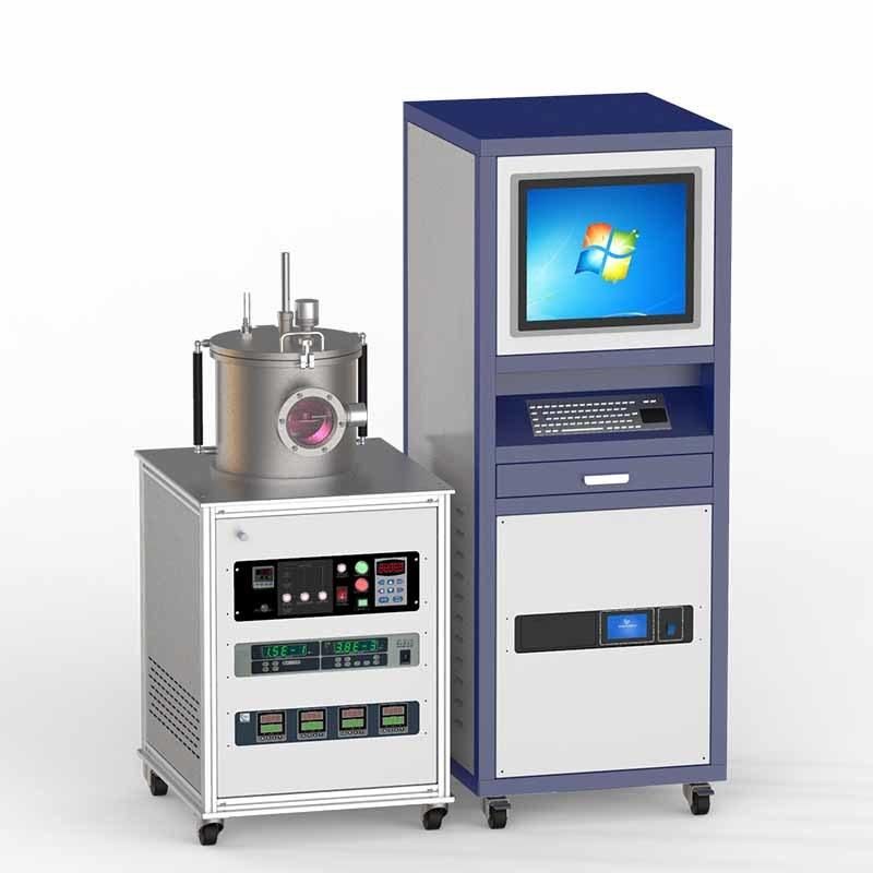 Ion Beam Sputtering Machine with Magnetron Sputtering Gun and Target