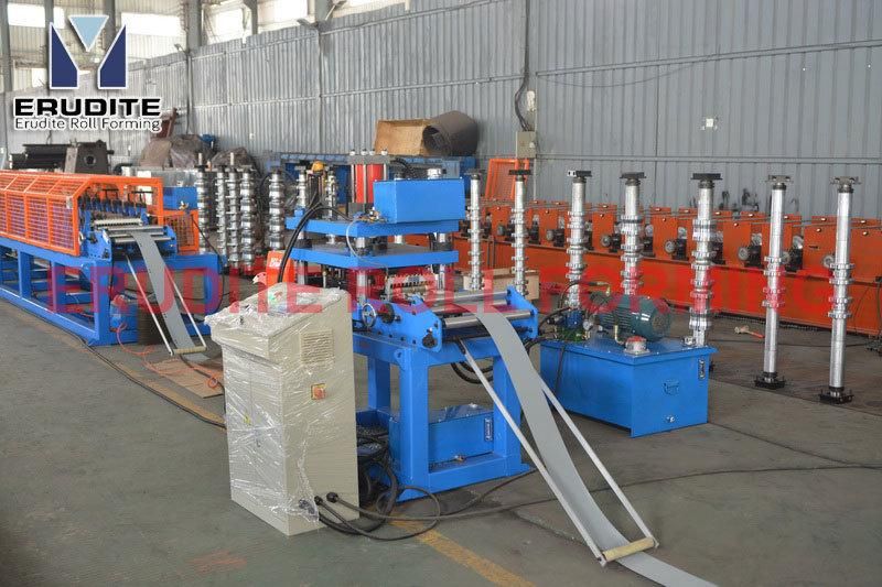 C90.3 Roll Forming Machine with Mechanical Flying Cut & on-Line Punching