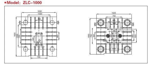 Zhenli 1000t Cold Chamber Die Casting Machine