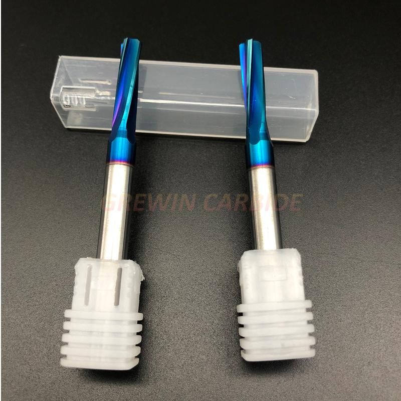 Gw Carbide - High Quality Solid Carbide Straight Shank Spiral Flute Reamer Solid Carbide Reamer with HRC 55
