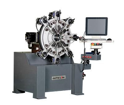 10 Axis Automatic CNC 3D Industrial Wire Spring Forming Machine