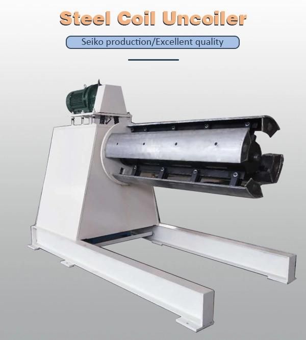 Economical Load 3 Tons Steel Coil Decoiler for Sheet Metal Leveling China Manufacturer