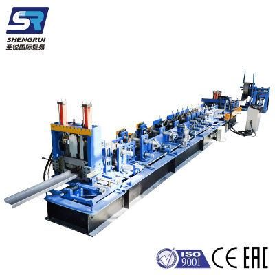 High Production Steel Profile C Z U Purlin Strut Frame Roll Forming Machine