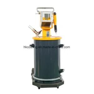 Manual Electrostatic Powder Coating Flocking Machine Spray Booth Equipment HK