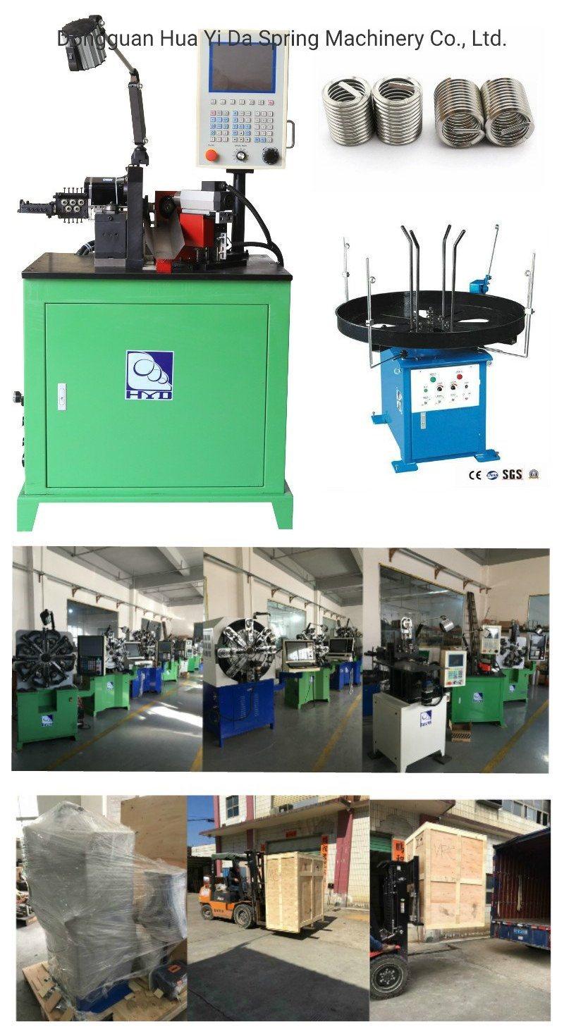 Five to Six-Axis Automatic Helicoil Spring Forming Machine Coiler