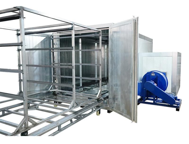 Gas Powered Powder Coating Curing Oven for Doors/Aluminum